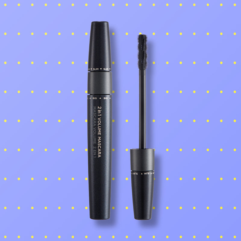 THEFACESHOP 2 IN 1 MASCARA VOLUME  01 BLACK