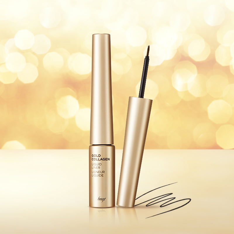 THEFACESHOP GOLD COLLAGEN LIQUID LINER 01 BLACK