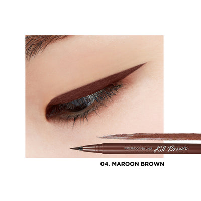 Clio Waterproof Pen Liner Kill Brown [Original]