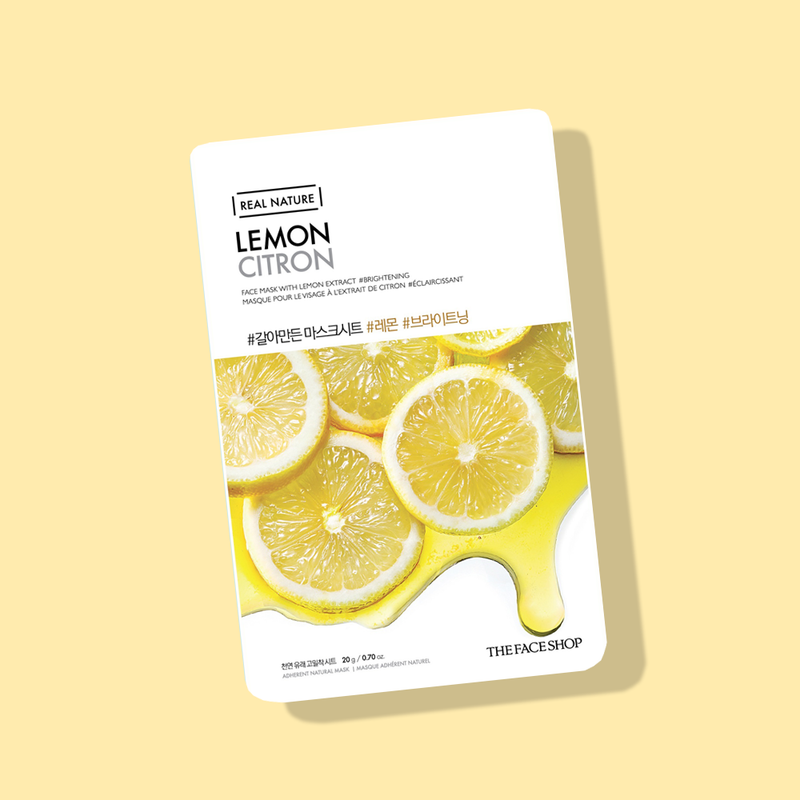 THEFACESHOP REAL NATURE Face Mask Lemon