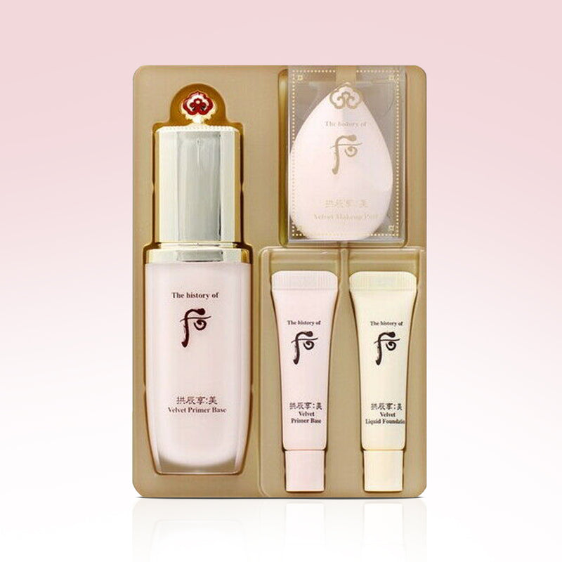 The history of Whoo Gongjinhyang Mi Velver Primer Base Special Set