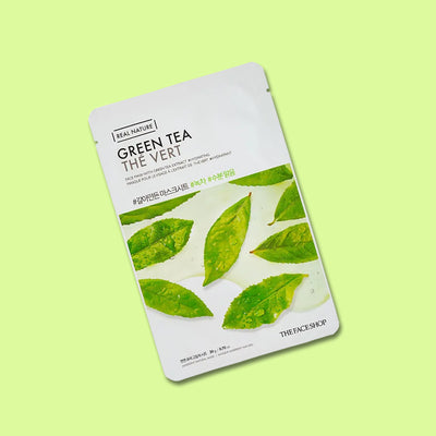 THEFACESHOP Real Nature Face Mask - Green Tea